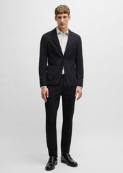 Chemise à motifs BOSS ajustée beige