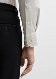 Chemise à motifs BOSS ajustée beige