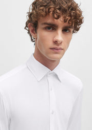 Chemise BOSS ajustée blanche