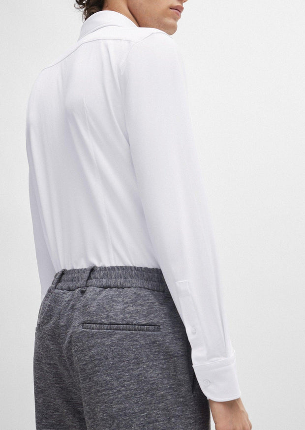 Chemise BOSS ajustée blanche