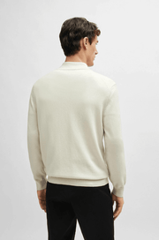 Gilet BOSS blanc cassé