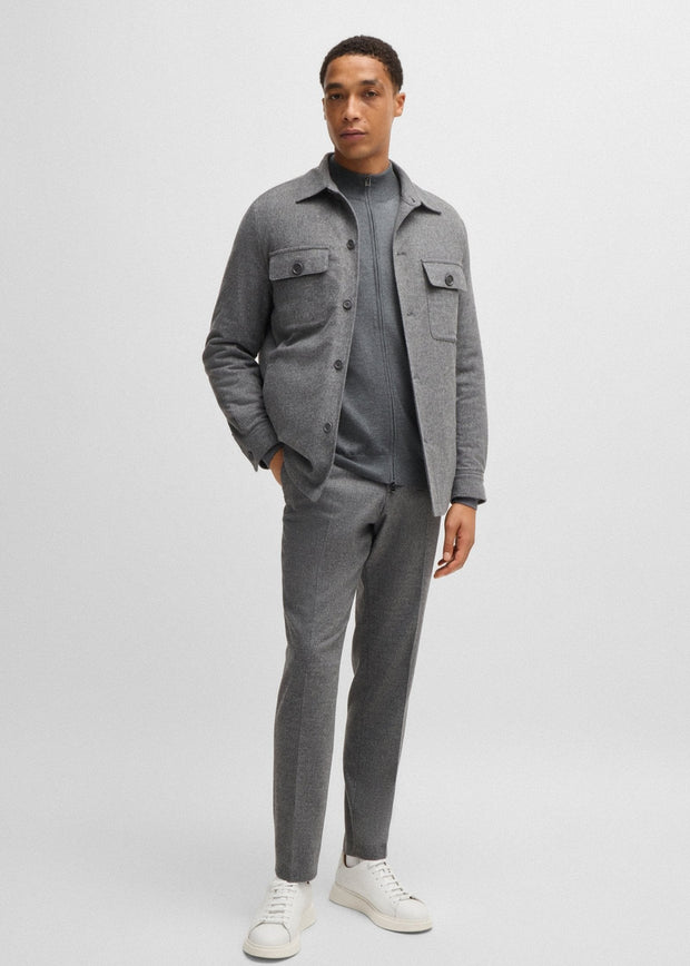 Gilet BOSS gris