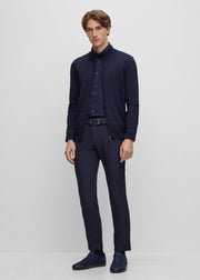 Gilet BOSS marine en laine