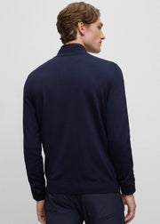 Gilet BOSS marine en laine