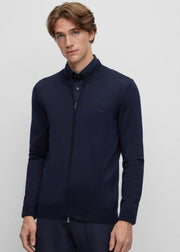 Gilet BOSS marine en laine