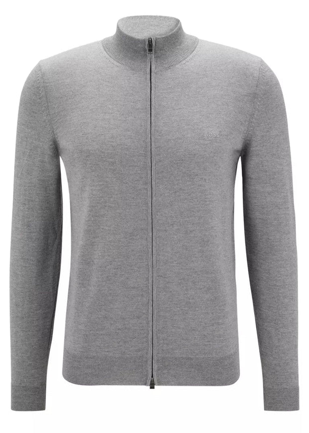 Gilet BOSS gris en laine