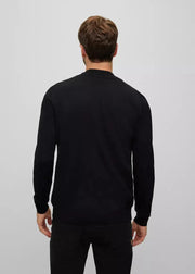 Gilet BOSS noir en laine