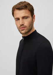 Gilet BOSS noir en laine