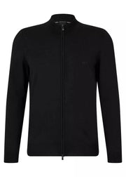 Gilet BOSS noir en laine