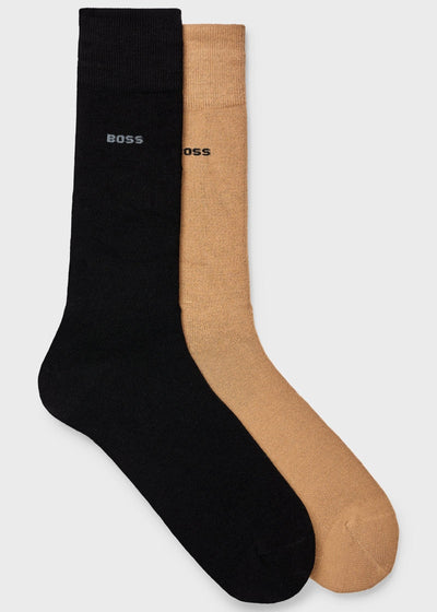 Lot de 2 paires de chaussettes BOSS beiges