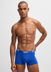 Lot de 3 boxers BOSS bleus