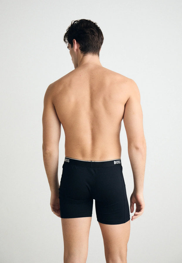 Lot de 3 boxers longs BOSS noirs