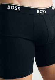 Lot de 3 boxers longs BOSS noirs