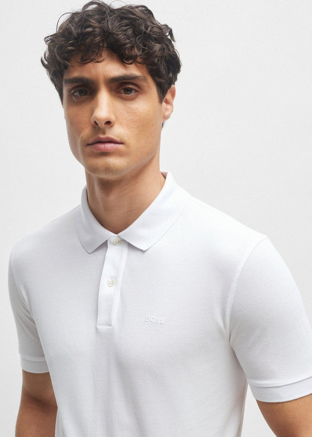 Polo BOSS blanc