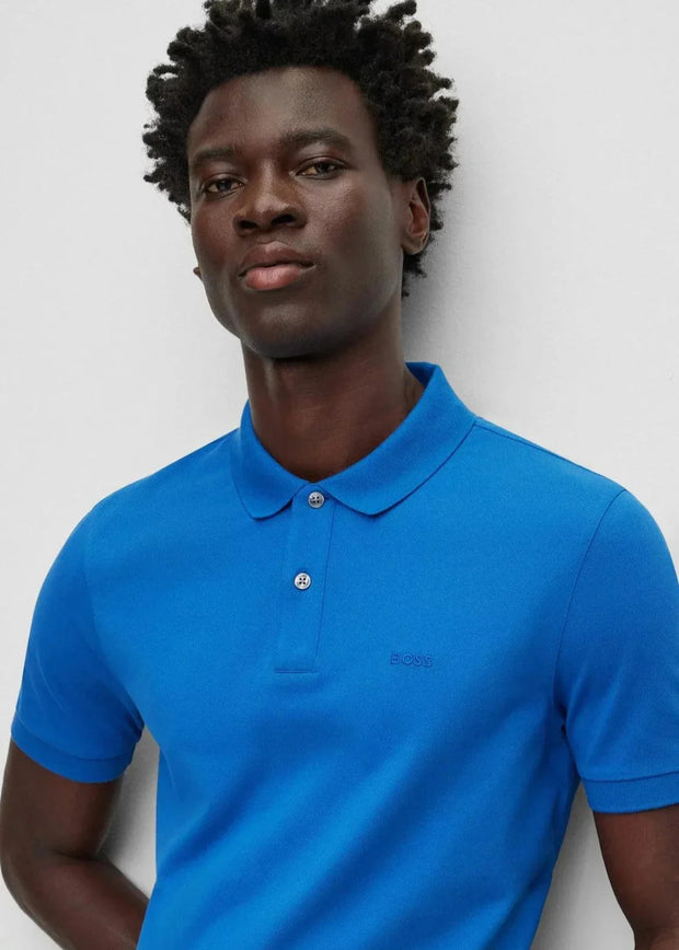 Polo BOSS bleu