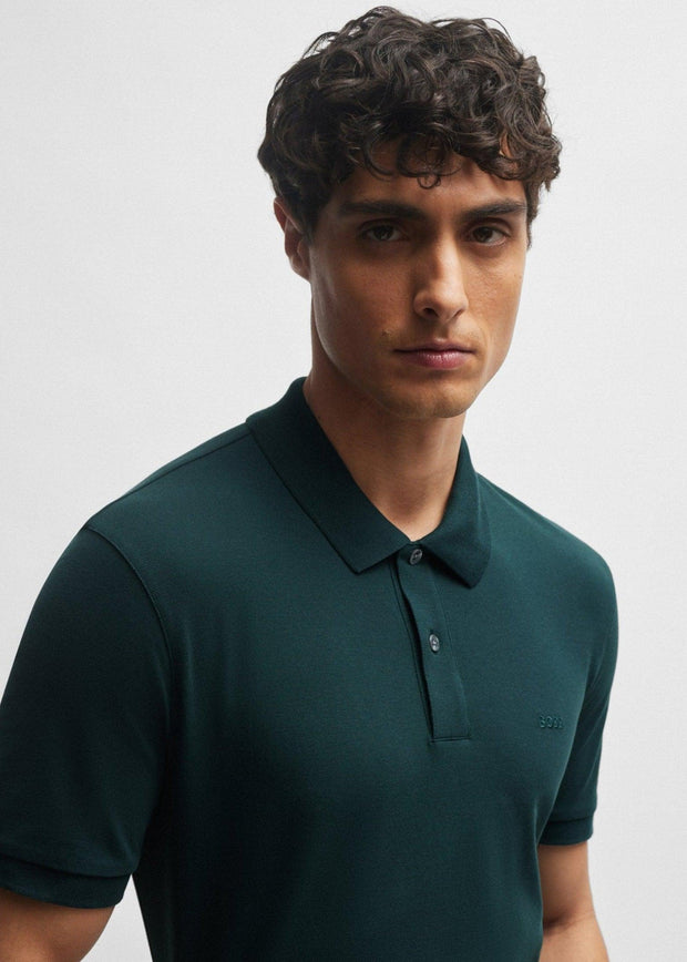 Polo BOSS vert