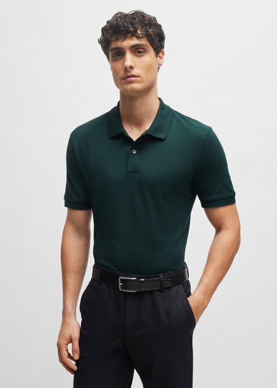 Polo BOSS vert