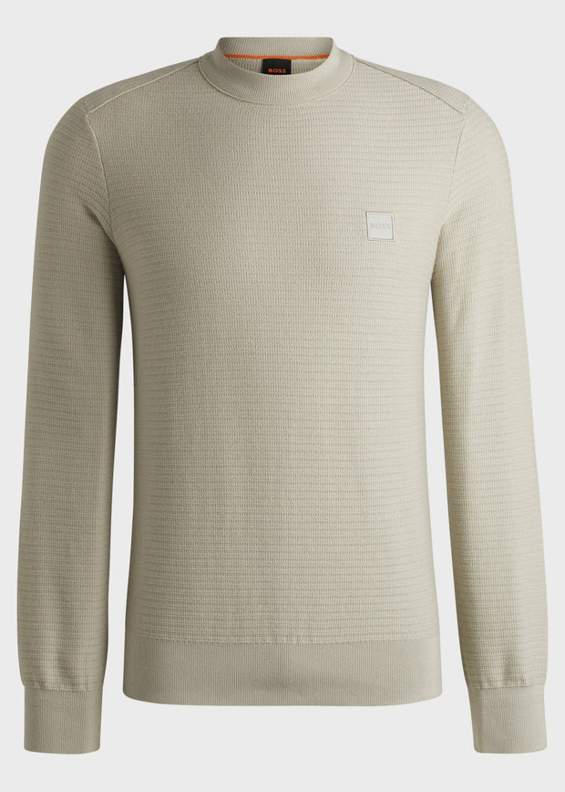 Pull BOSS beige en cachemire