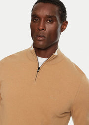 Pull camionneur BOSS beige
