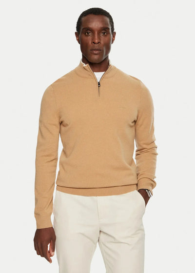 Pull camionneur BOSS beige