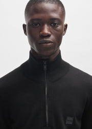 Pull camionneur BOSS noir en cachemire