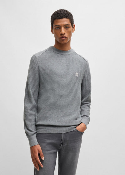Pull BOSS gris