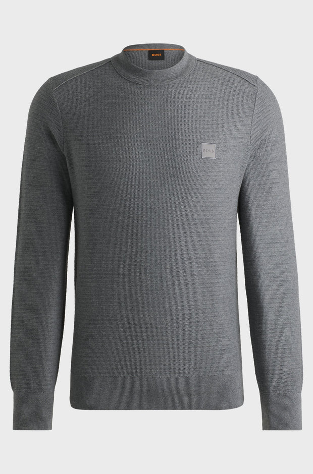 Pull BOSS gris
