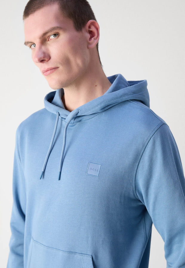 Sweat à capuche BOSS bleu