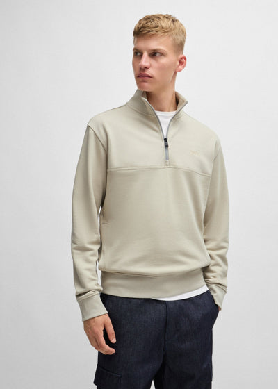 Sweat camionneur BOSS beige
