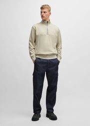 Sweat camionneur BOSS beige
