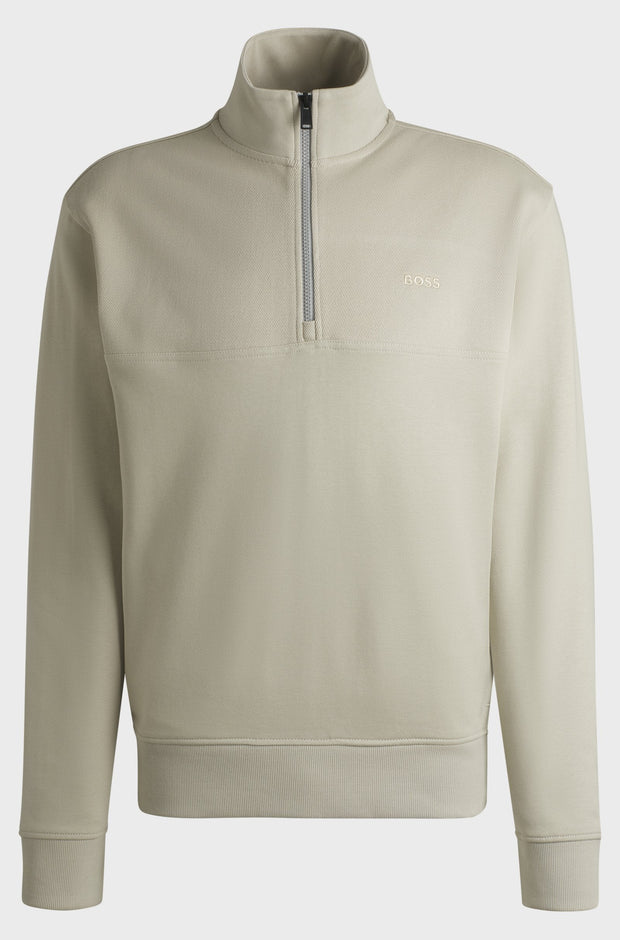 Sweat camionneur BOSS beige