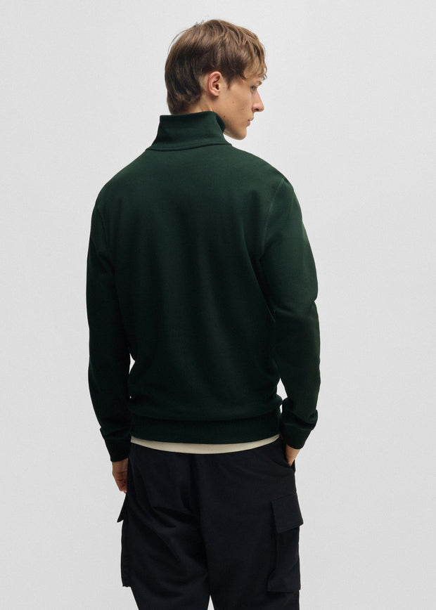 Sweat camionneur BOSS vert foncé