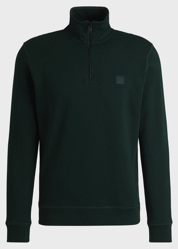 Sweat camionneur BOSS vert foncé