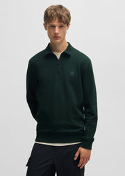 Sweat camionneur BOSS vert foncé