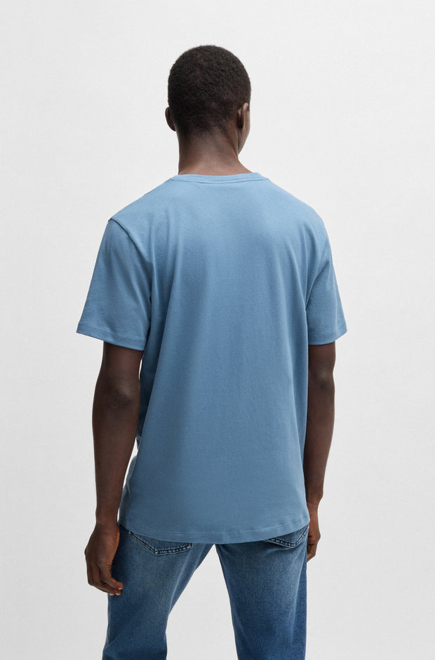 T-Shirt BOSS bleu