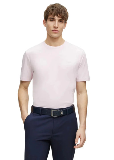 T-Shirt BOSS rose clair
