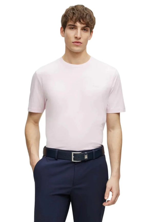 T-Shirt BOSS rose clair
