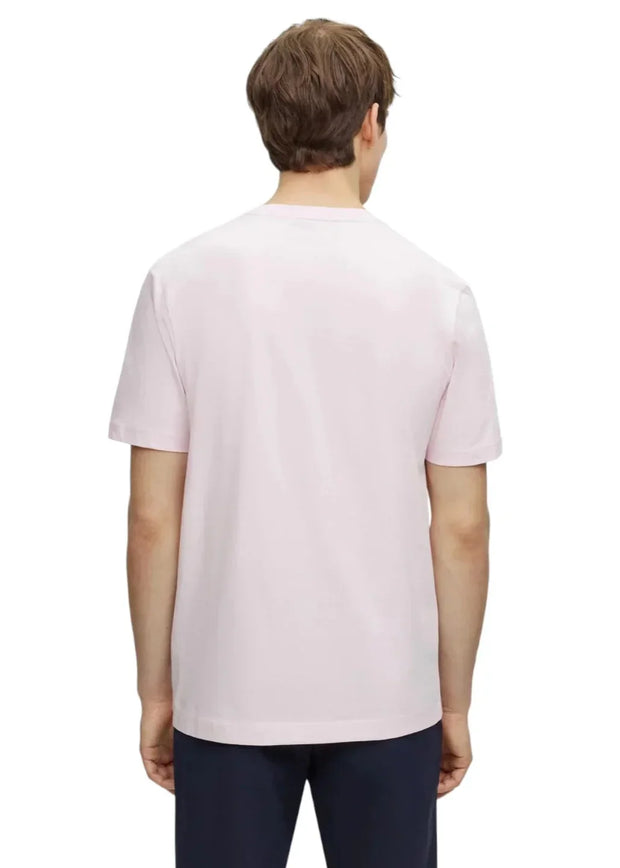 T-Shirt BOSS rose clair