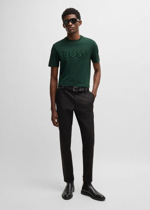 T-Shirt BOSS vert