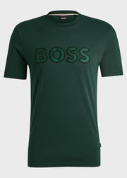 T-Shirt BOSS vert