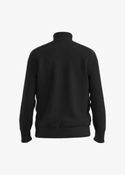 Veste bi-matière BOSS noire en laine