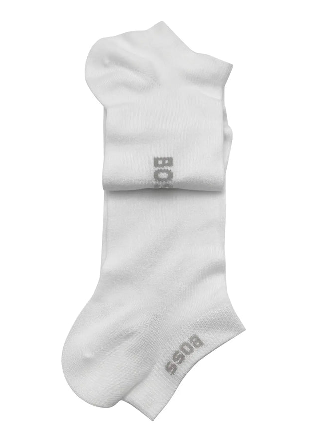 Lot de 2 paires de chaussettes BOSS blanches