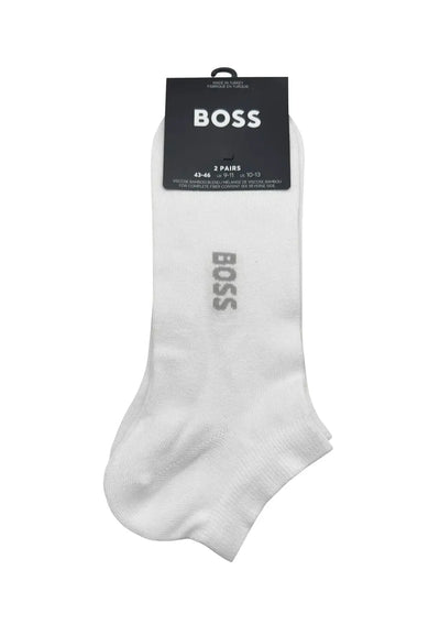 Lot de 2 paires de chaussettes BOSS blanches