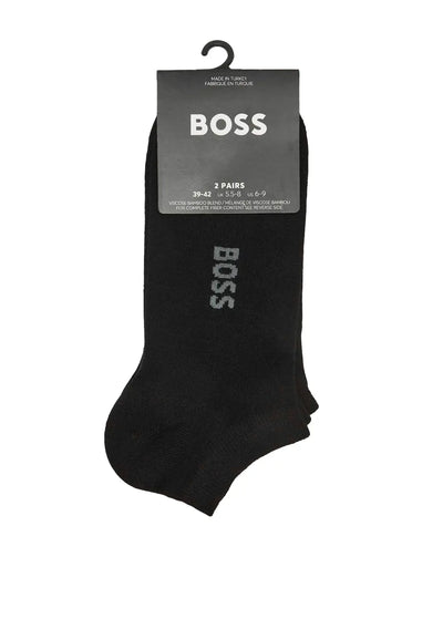 Lot de 2 paires de chaussettes BOSS noires