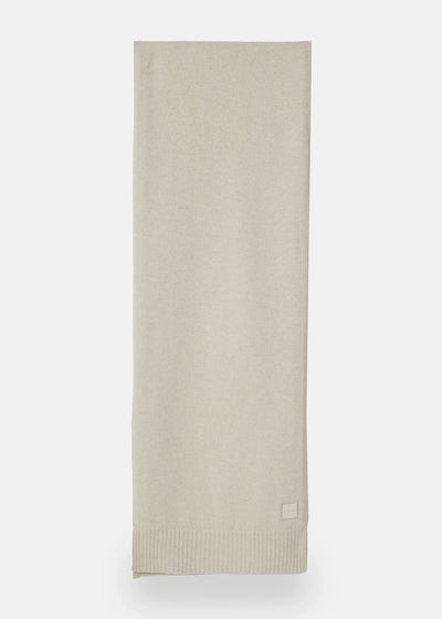 Echarpe BOSS beige en laine