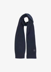 Echarpe BOSS marine en laine