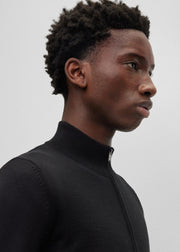 Gilet BOSS noir en laine