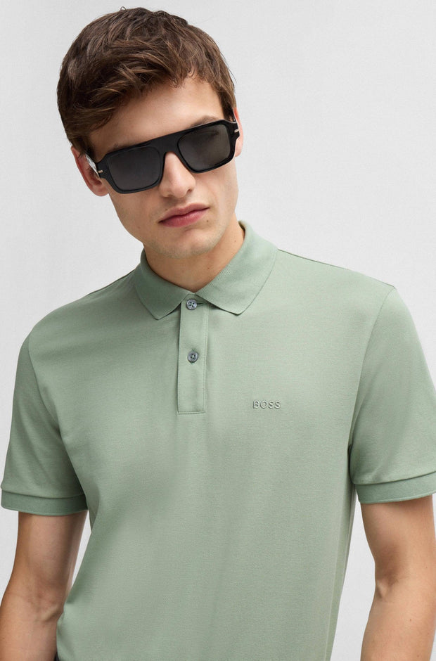 Polo BOSS vert