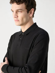 Polo manches longues BOSS noir