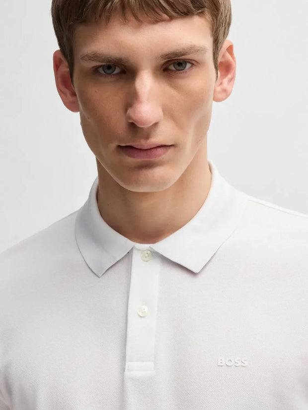 Polo BOSS blanc